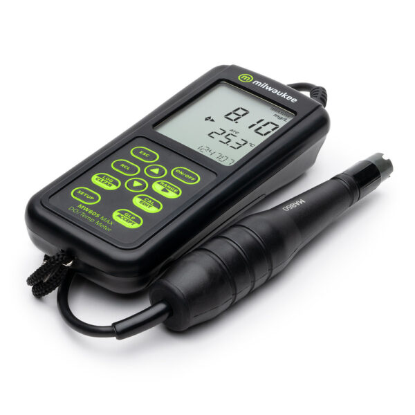 MEDIDOR DIGITAL PORTATIL DE OXIGENO DISUELTO MW-605 MILWAUKEE - Imagen 3