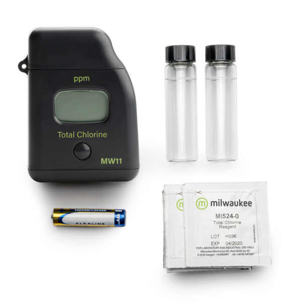 MEDIDOR DIGITAL DE CLORO TOTAL MW-11 MILWAUKEE