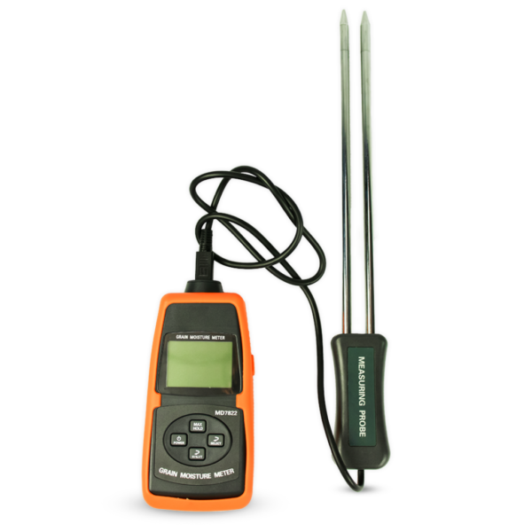 MEDIDOR DE TEMPERATURA Y HUMEDAD DE GRANOS MD-7822 EUROTECH