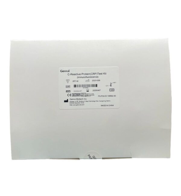 REACTIVO CRP P/ANALIZADOR FA-50 CAJA X 25 DET GENRUI