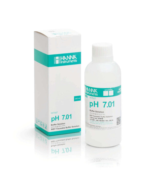 SOLUCION BUFFER PH 7.01 x 500ML HANNA