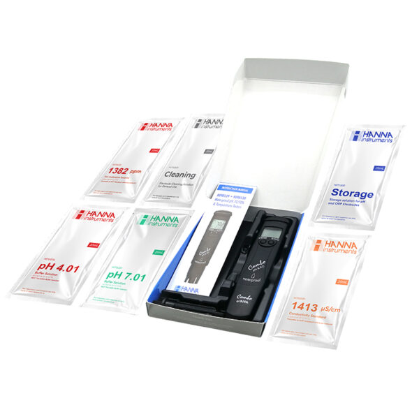 MEDIDOR MULTIPARAMETRO PH ,EC,TDS Y TEMP HANNA - Imagen 2