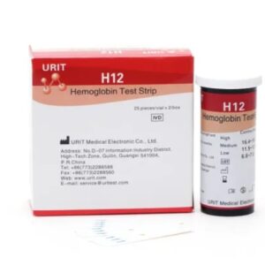 TIRAS PARA MEDIDOR DE HEMOGLOBINA