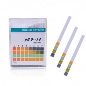 TIRAS INDICADORAS DE PH 0-14 X100u