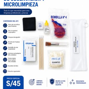 KIT COMPLETO DE MICROLIMPIEZA