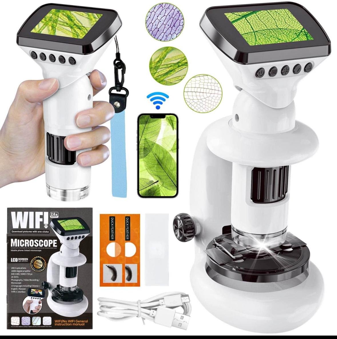 MICROSCOPIO DIGITAL CON PANTALLA PARA NIÑOS - Imagen 2